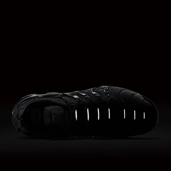 Black Athletic Sneakers Vapor max plus size 10 - Picture 6 of 10